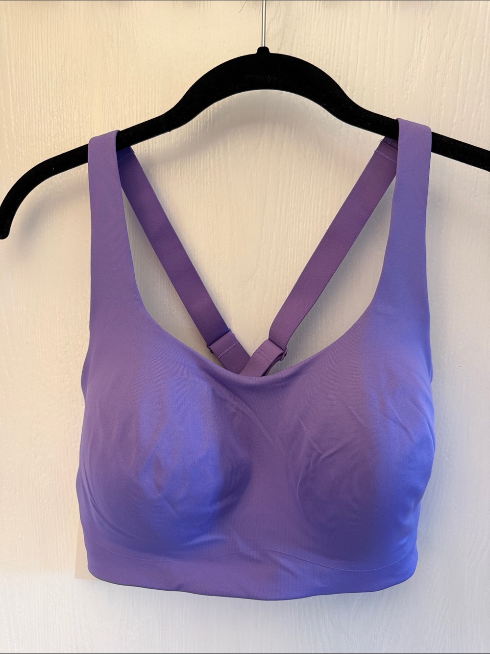 all in motion Purple Wireless Scoop-Neck Sports Bra